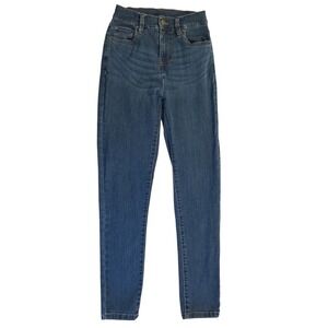 Lolë Women's Ankle‎ Jeans Size 26 Blue Denim Skinny Leg Casual Everyday